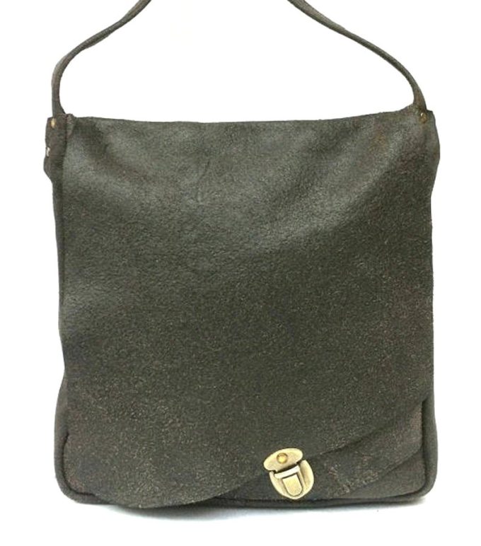 תיק עור חום קלאסי מעוצב בעבודת יד לאישה ולגבר